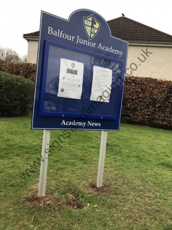 Balfour Academy post signs-2