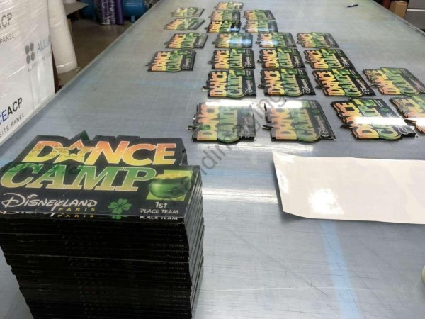 Dance Plaques reverse Printed & Laser Cut (4)