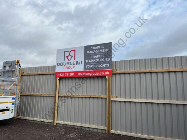 Double R Group Post & Gate Signs (2)