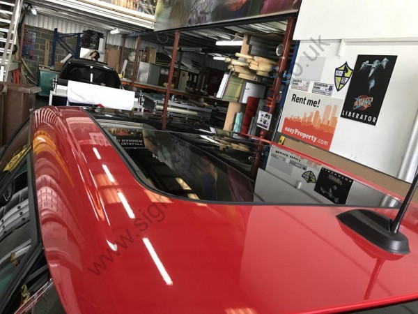 Mini Roof Wrap in Red Avery Supreme-11