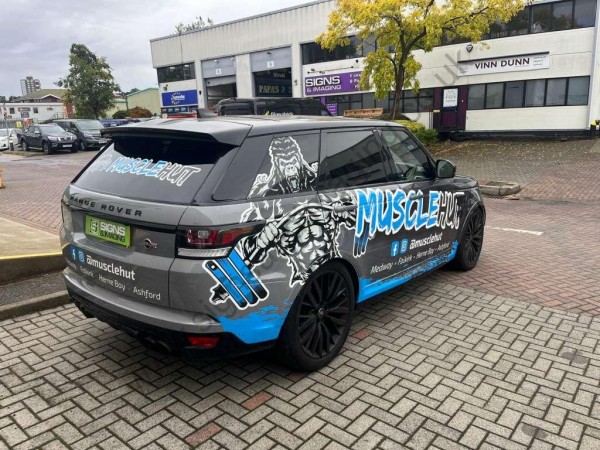 Muscle Hut Range Rover Wrap complete Oct 23 (5)