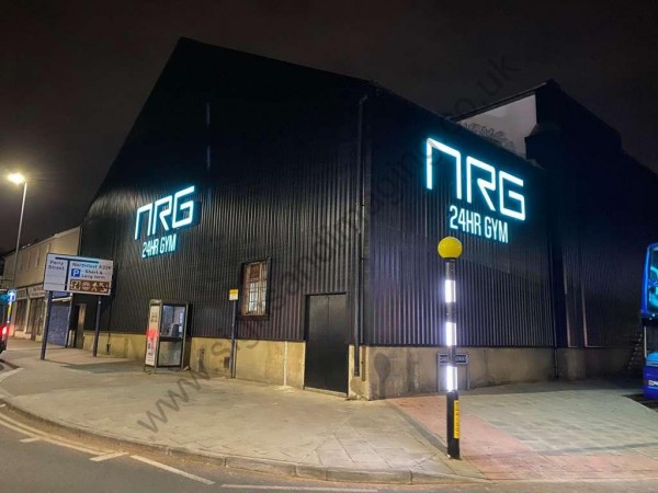 NRG Gym Gravesend 3D Lettering (4)