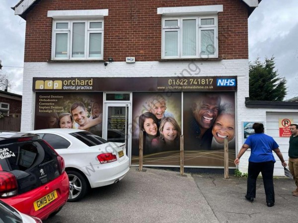 Orchard Dental Sign and Window Graphics March 24 (2)