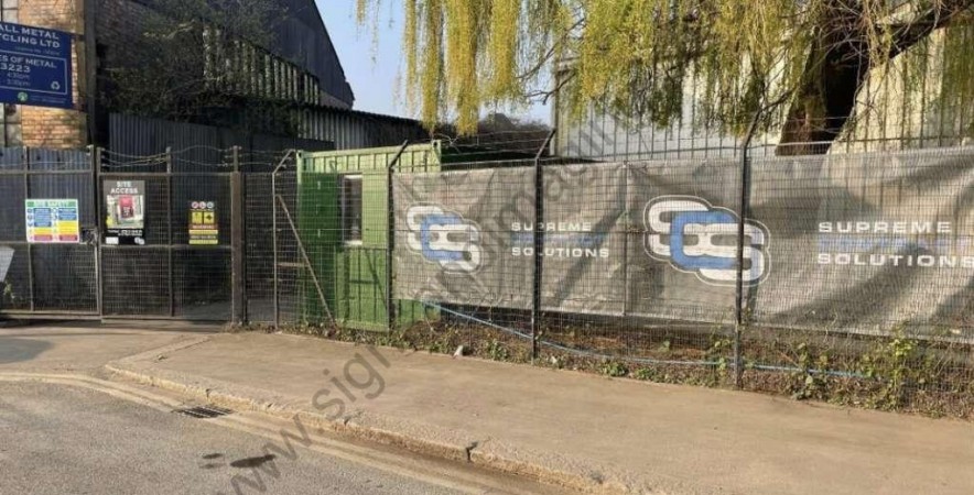 SCS Large Mesh Banners