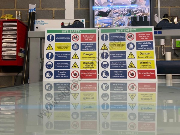 Site Safety Correx Signs (2)