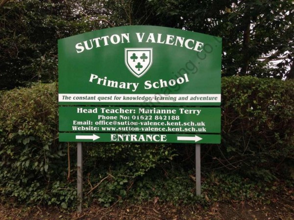 Sutton Valence School Signs (2)