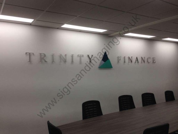 Trinity Finance Internal 3D Letters on wall (1)