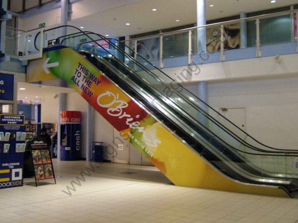 printed-stickers-dockside- escalators