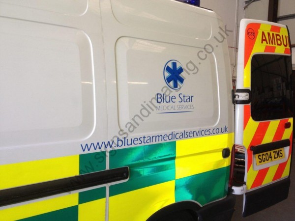 refectrive-safety-graphics-Blue Star Ambulance graphics5