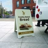 A-Board outside shop sign A-Board outside shop sign