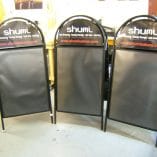 A-Board pavement signs A-Board pavement signs