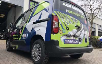 Van Wrap Chatham for Car Parts local company looking good !!!