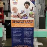 Dockside Nursery Roller Banner Dockside Nursery Roller Banner