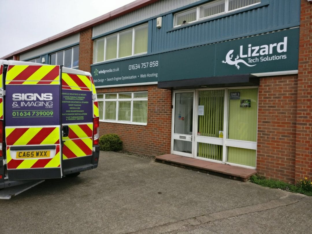 Fascia Signs for Medway City Estate Business Signs and Imaging