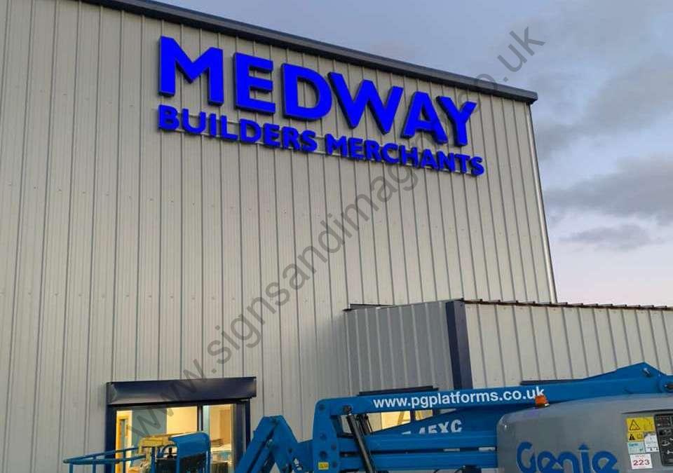 Medway Builders 3D illuminated letters(1) Medway Builders 3D illuminated letters(1)
