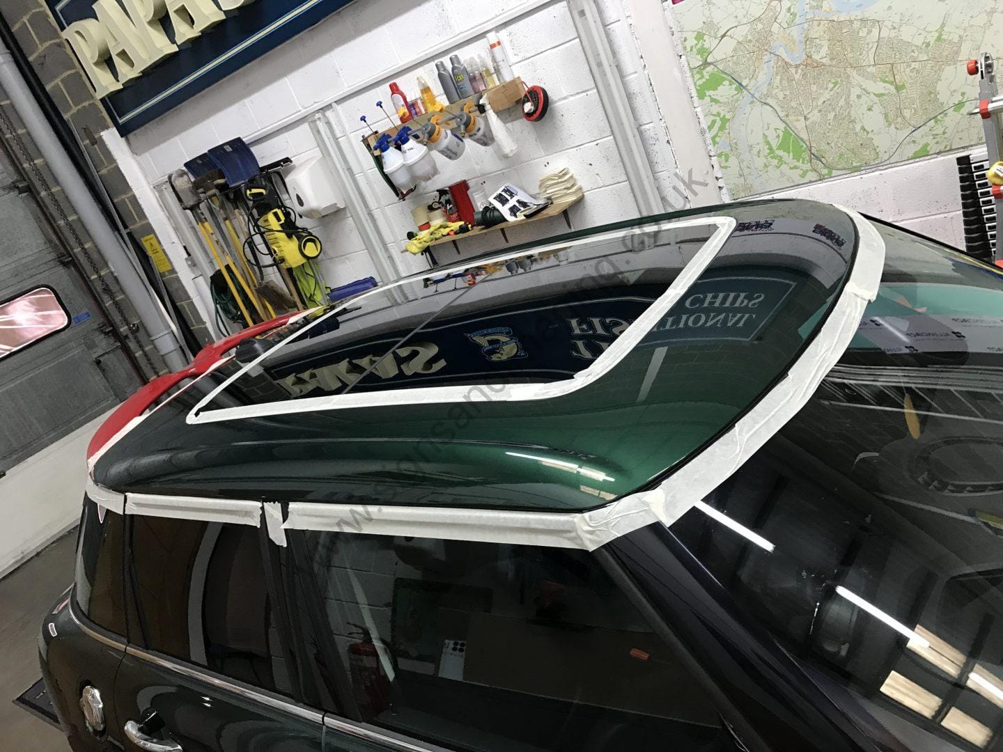 Mini Roof Wrap in Red Avery Supreme-02