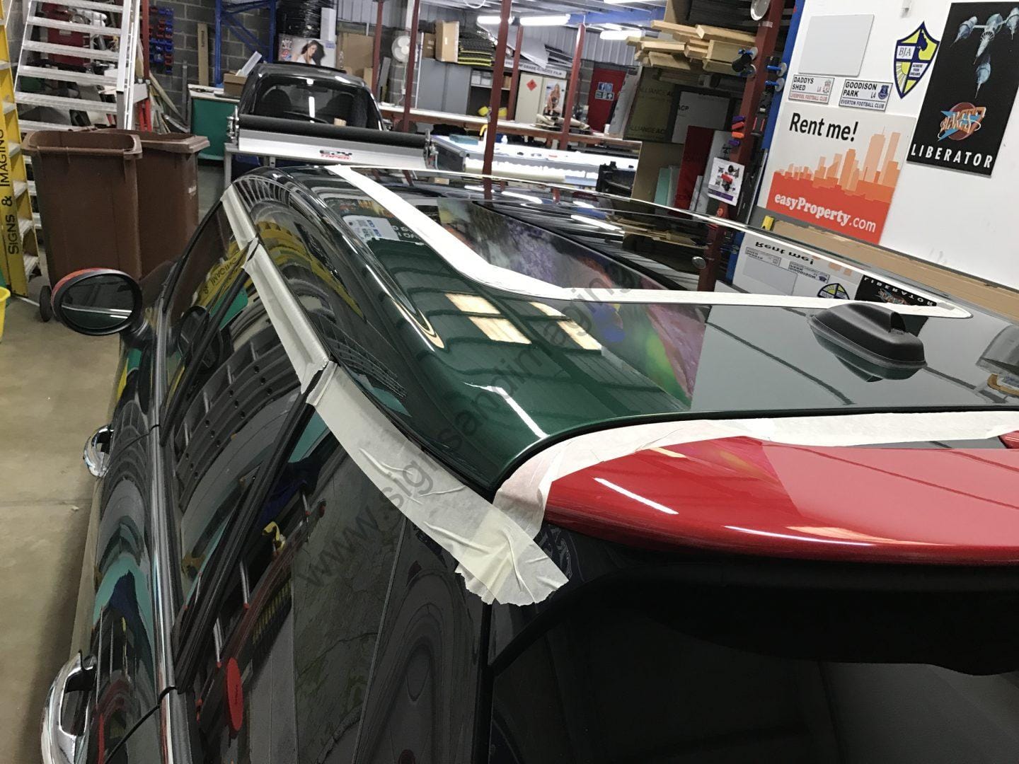 Mini Roof Wrap in Red Avery Supreme-05