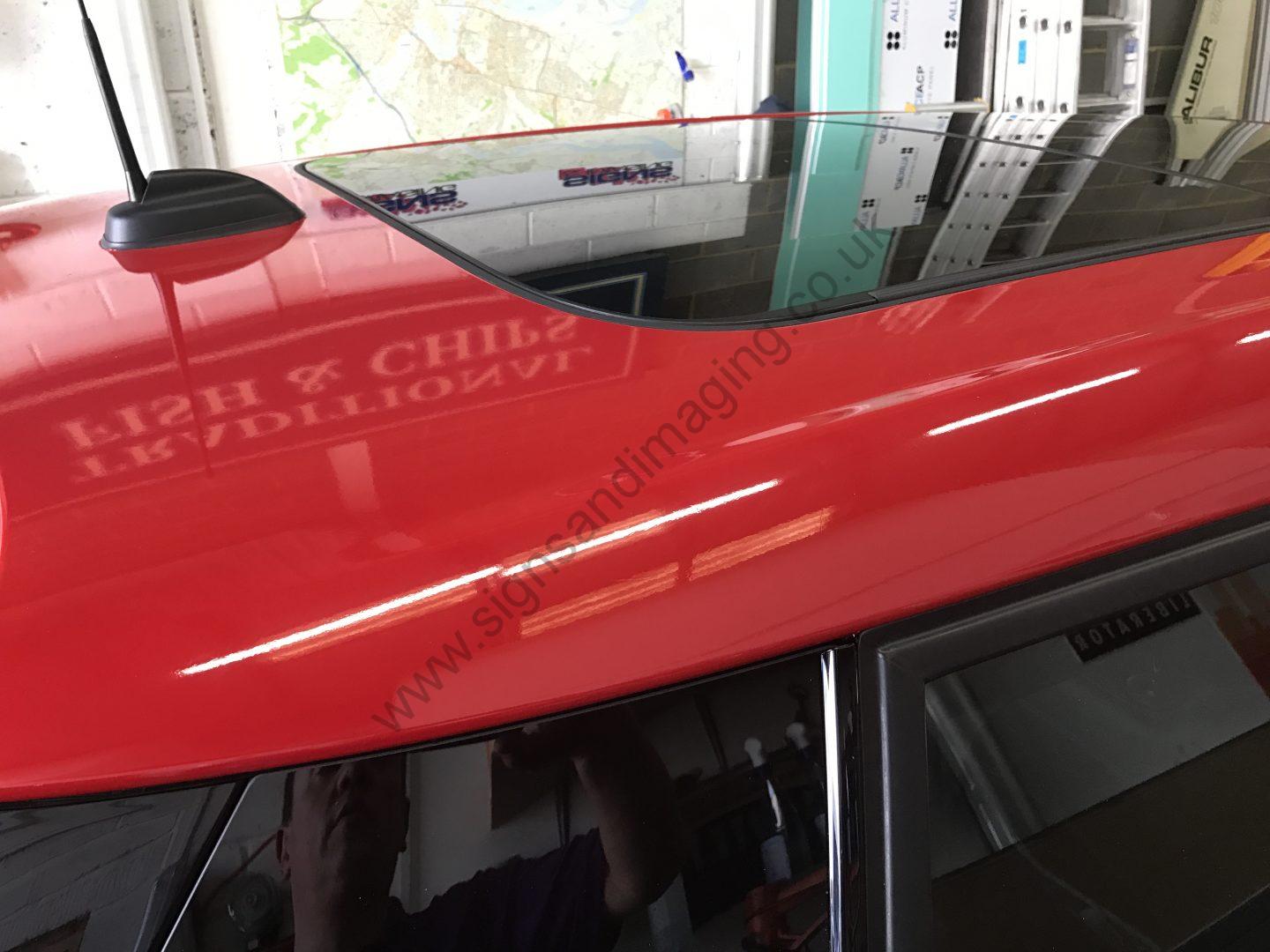 Mini Roof Wrap in Red Avery Supreme-08