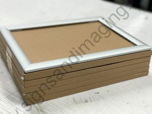Minimus Snapframe SILVER A4 x5