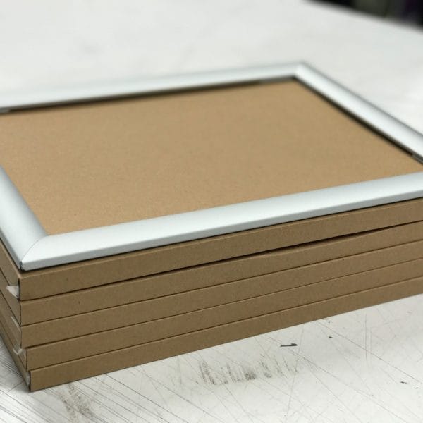 Minimus Snapframe SILVER A4 x5