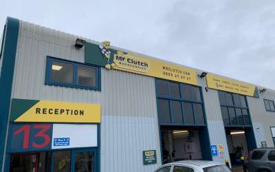 New Fascia Signage for Mr Clutch in Oxford !!