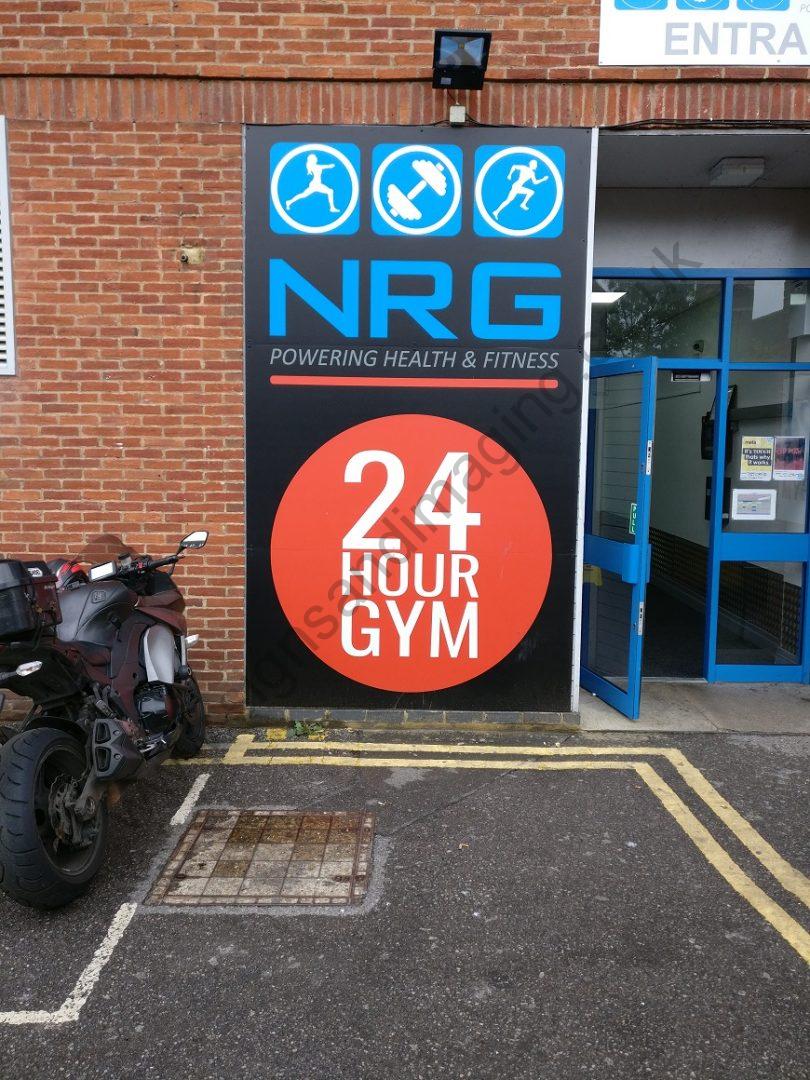 Watford based Gym gets a signage Makeover !!! | Signs and Imaging