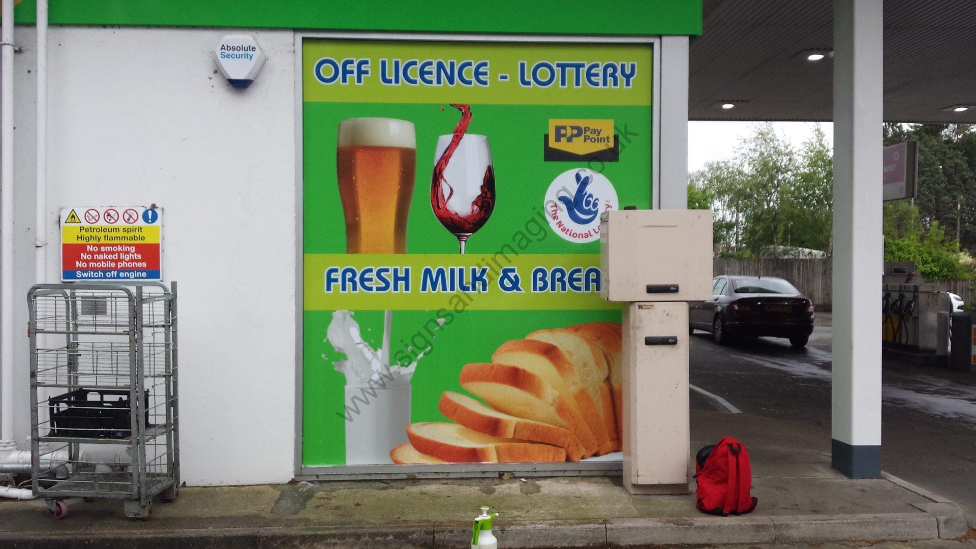 PGG Wimbourne window graphic