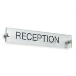 Reception Clear Acrylic Standoff