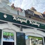 Royal Ruby 3D illuminated fascia sign Royal Ruby 3D illuminated fascia sign
