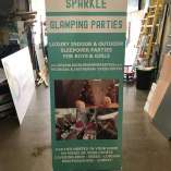 Sparkle Glamping Parties Roller Banner