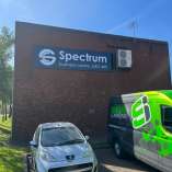 Spectrum Business Centre sign tray May 23 (2)