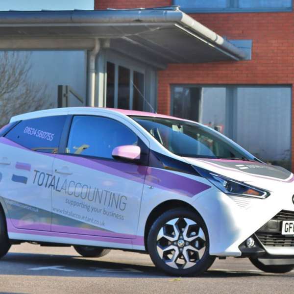 Total Accounting Toyota Aygo Wrap