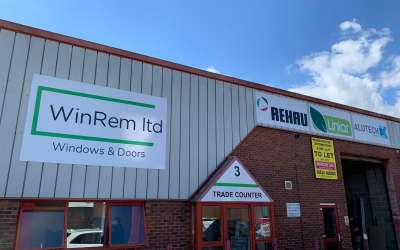 Window & Door Company Signage Complete in Rochester