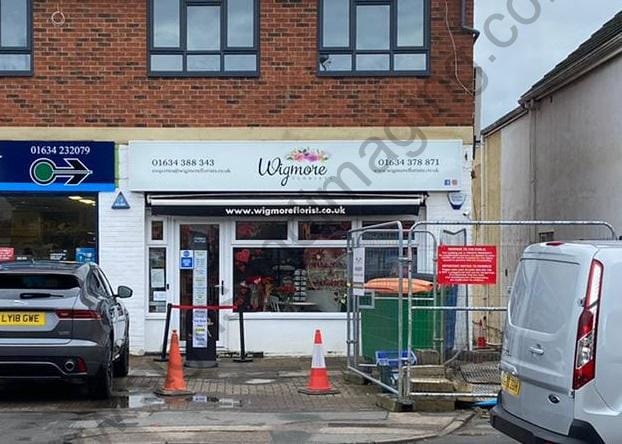 Florist Shop lit up with new Signage !!