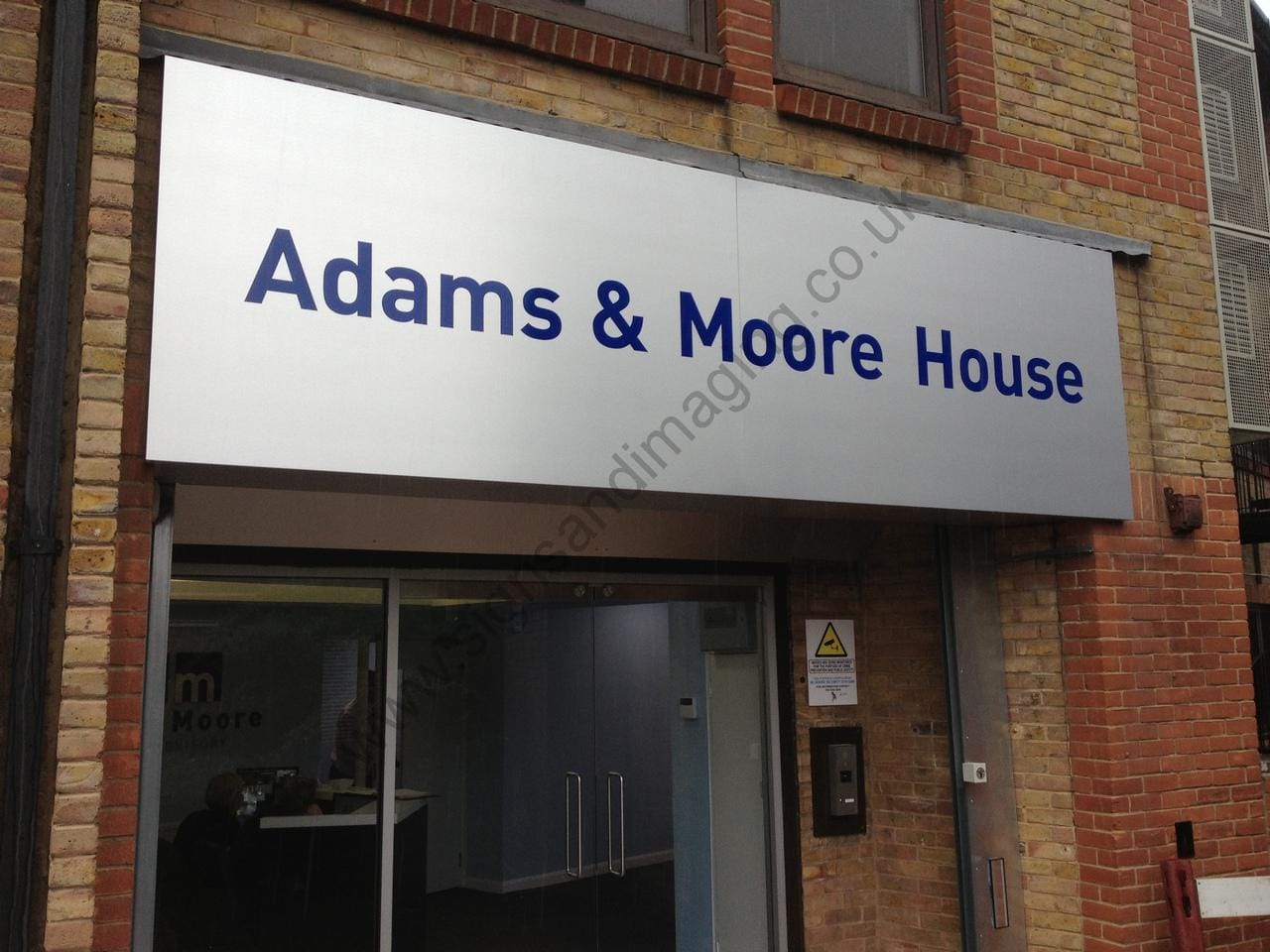 folded tray signs signs and imaging