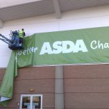 printed-banner-Asda Chatham Banner Installation